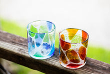 画像をギャラリービューアに読み込む, 海想 ロックグラス 赤