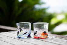 画像をギャラリービューアに読み込む, アクアリーフ ロックグラス 赤