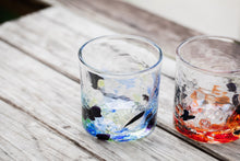 画像をギャラリービューアに読み込む, アクアリーフ ロックグラス 青