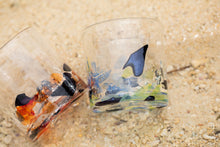 画像をギャラリービューアに読み込む, アクアリーフ ロックグラス 青