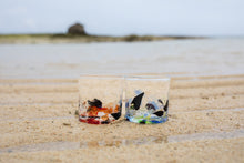 画像をギャラリービューアに読み込む, アクアリーフ ロックグラス 青