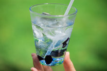 画像をギャラリービューアに読み込む, アクアリーフ 広口グラス ラージサイズ 青