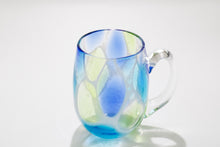 画像をギャラリービューアに読み込む, 海想 大たるジョッキグラス 青