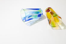 画像をギャラリービューアに読み込む, 海想 ビアグラス 青