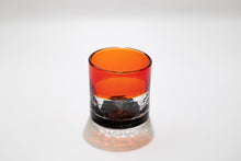 画像をギャラリービューアに読み込む, 残波の夕日 ロックグラス 赤黒