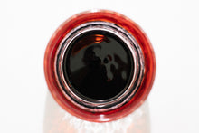 画像をギャラリービューアに読み込む, 残波の夕日 ロックグラス 赤黒