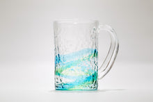 画像をギャラリービューアに読み込む, 荒磯ジョッキグラス 2色ライン