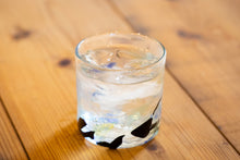 画像をギャラリービューアに読み込む, アクアリーフ ロックグラス 青