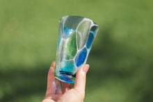 画像をギャラリービューアに読み込む, 海想 ビアグラス 青