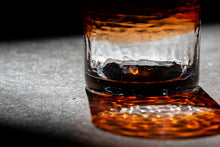 画像をギャラリービューアに読み込む, 残波の夕日 ロックグラス 赤黒