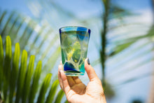 画像をギャラリービューアに読み込む, 海想 ビアグラス 青