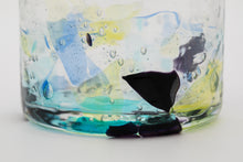 画像をギャラリービューアに読み込む, アクアリーフ ロックグラス 青