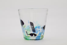 画像をギャラリービューアに読み込む, アクアリーフ 広口グラス ショートサイズ 青