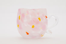 画像をギャラリービューアに読み込む, 花あかり ハート型グラス 取っ手付き
