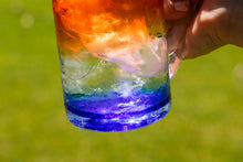 画像をギャラリービューアに読み込む, 残波の夕日 ジョッキ 青