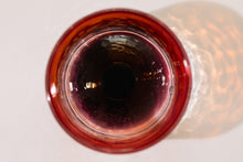 画像をギャラリービューアに読み込む, 残波の夕日 ロックグラス 紫