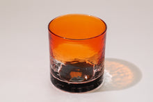画像をギャラリービューアに読み込む, 残波の夕日 ロックグラス 茶