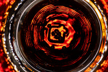 画像をギャラリービューアに読み込む, 残波の夕日 ロックグラス 茶