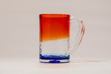 画像をギャラリービューアに読み込む, 残波の夕日 ジョッキ 青