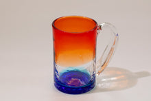 画像をギャラリービューアに読み込む, 残波の夕日 ジョッキ 青