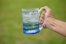 画像をギャラリービューアに読み込む, 荒磯ジョッキグラス 2色ライン