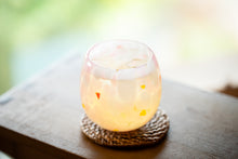 画像をギャラリービューアに読み込む, 花あかり たるグラス