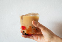 画像をギャラリービューアに読み込む, アクアリーフ 広口グラス ショートサイズ 赤