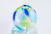 画像をギャラリービューアに読み込む, 海想 花瓶 球体タイプ 青