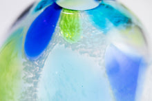 画像をギャラリービューアに読み込む, 海想 花瓶 球体タイプ 青