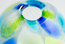 画像をギャラリービューアに読み込む, 海想 花瓶 球体タイプ 青