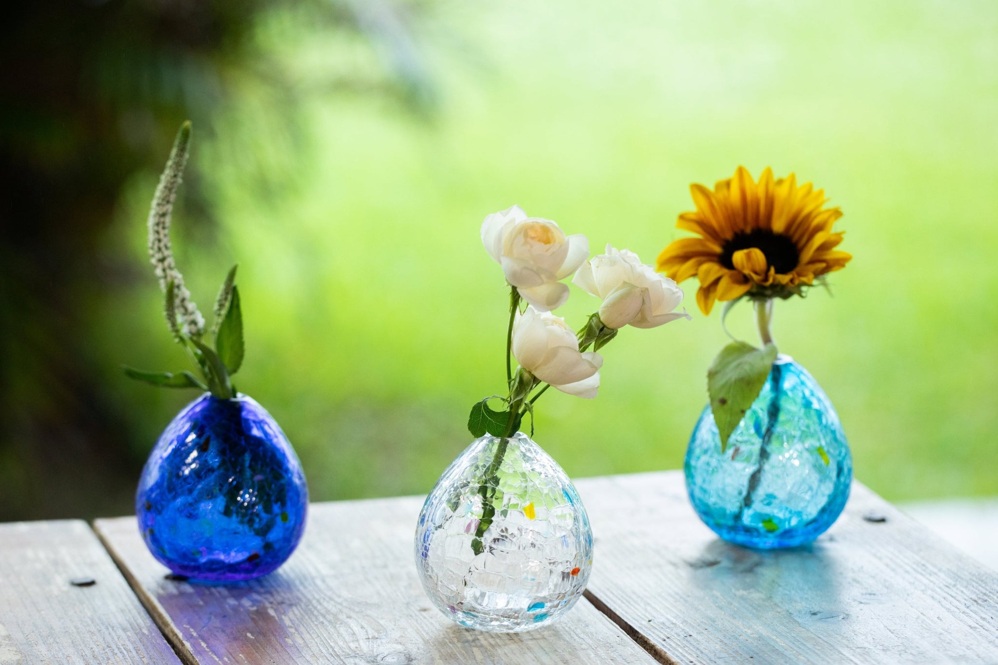 FLOWER VASE – RYUKYU GLASS WORKS 海風