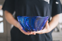 画像をギャラリービューアに読み込む, モールボウル （大） 青
