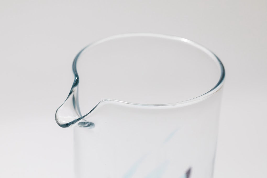 琉球ガラスの海風 アクアリーフ 水差し 青 オンラインストア 人気商品