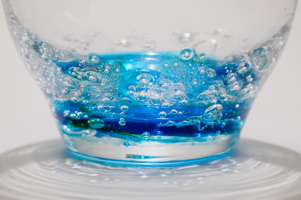 琉球ガラスの海風 オキナワオーシャン バドロックグラス 水 オンライン