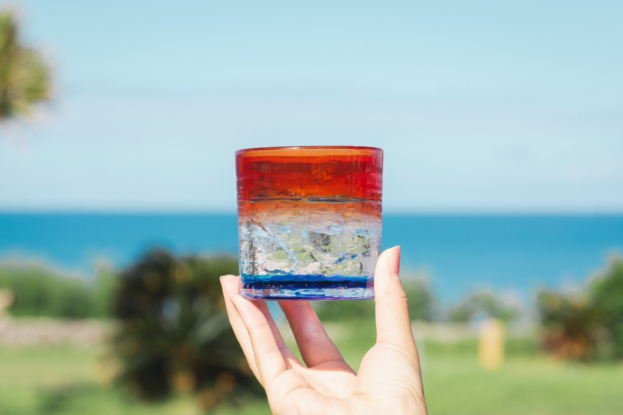 ROCK GLASS】琉球ガラスの海風 ロックグラス オンラインストア