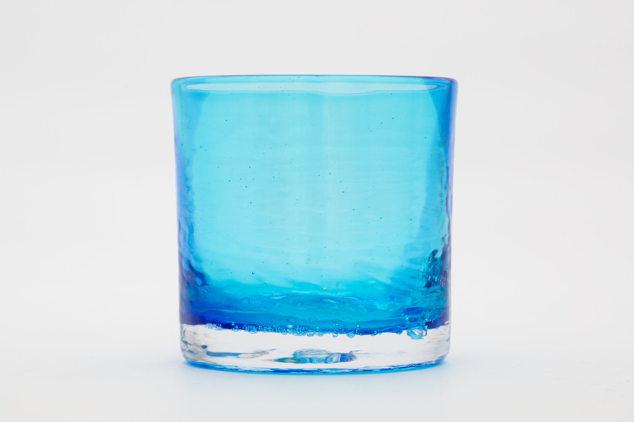 琉球ガラスの海風 はまうい ロックグラス 水色 オンラインストア 人気