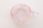 花あかり ハート型グラス 取っ手付き