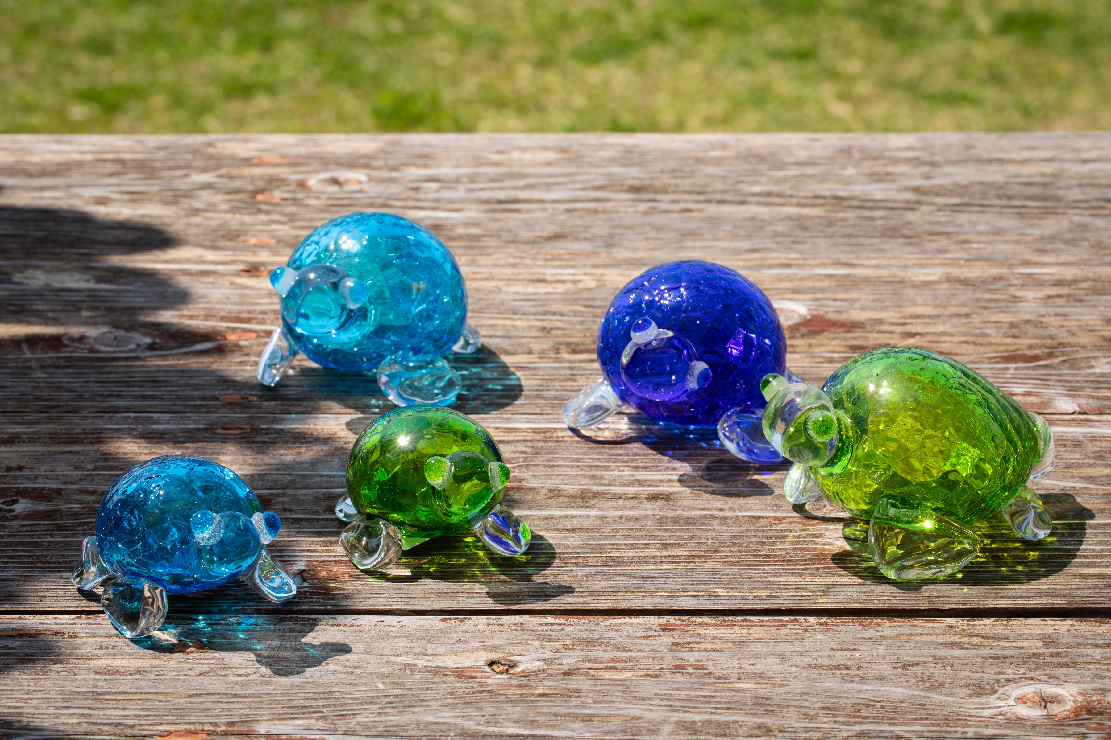 ウミガメの置物 子ガメ
