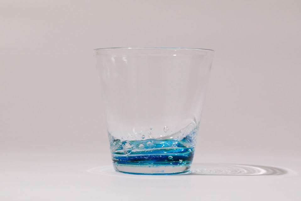 オキナワオーシャン 広口グラス ショートサイズ
