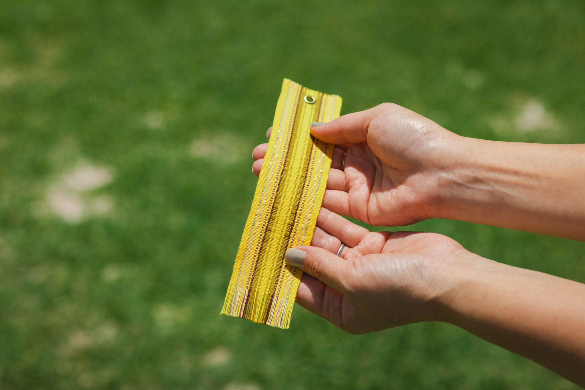 琉球ガラスの海風 風鈴短冊 首里織 オンラインストア 手作り