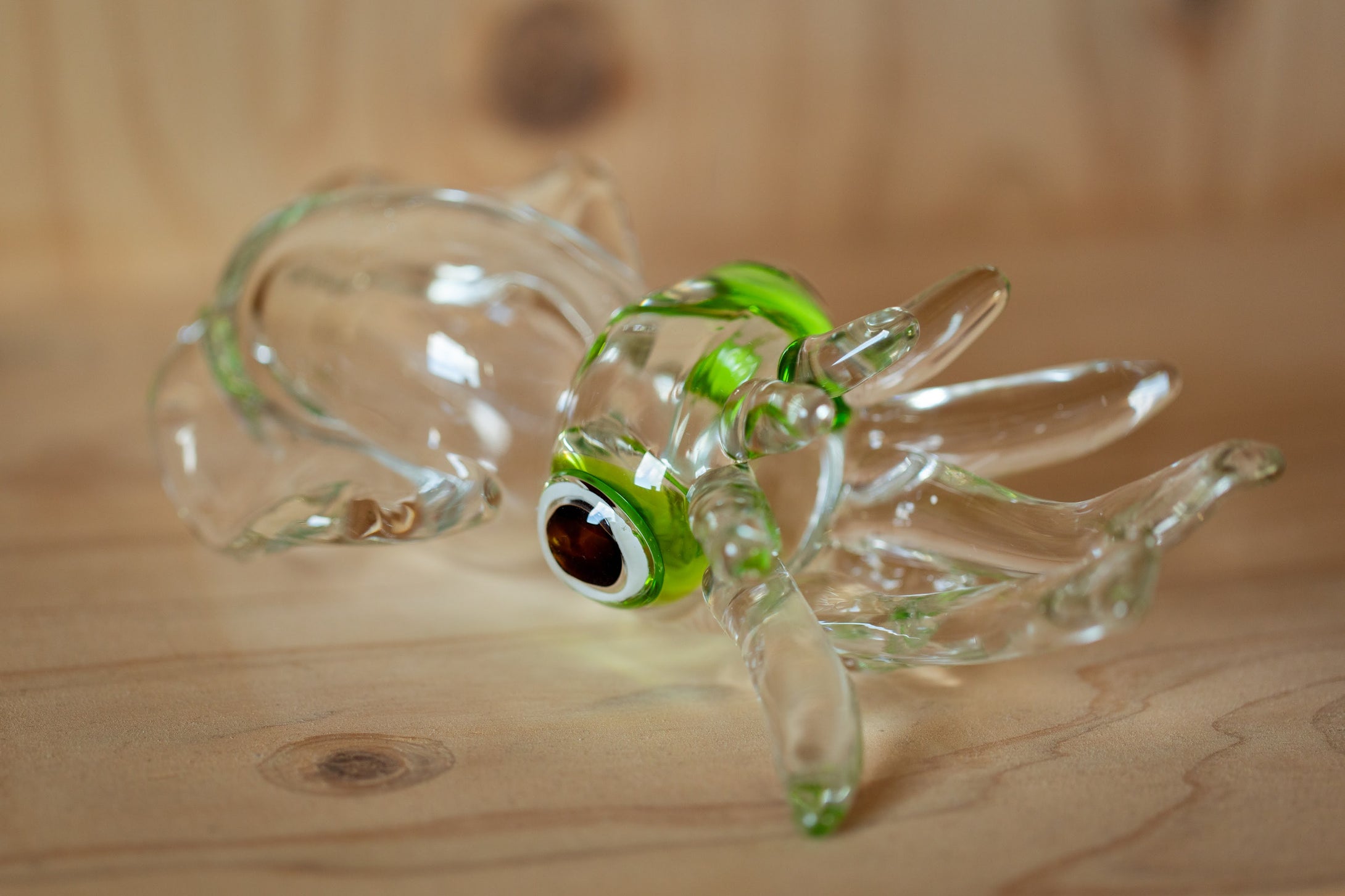 眼青烏賊の置物　佐藤慎作品