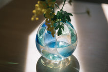 画像をギャラリービューアに読み込む, 海想 花瓶 球体タイプ 青
