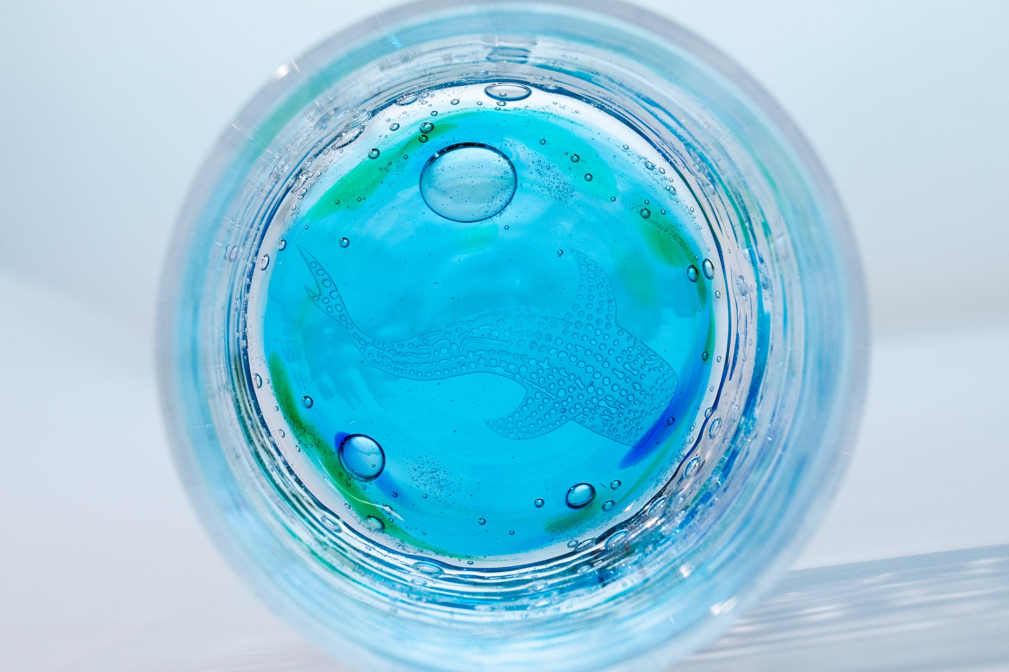 琉球ガラスの海風 ジンベエグラス オキナワオーシャン オンライン