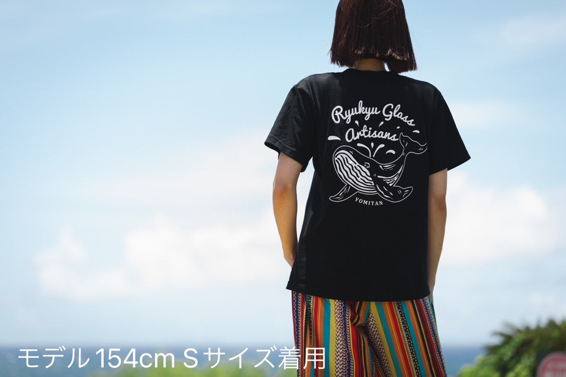 クジラTシャツBLACK（その他のグラスと同時購入用）