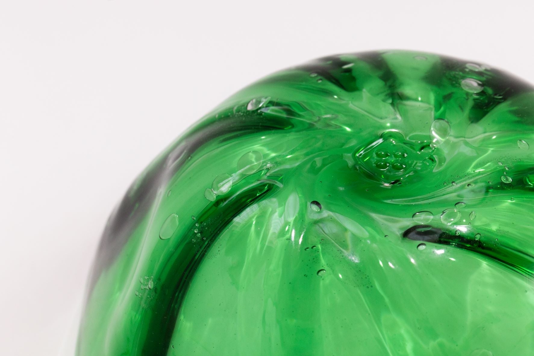 琉球ガラスの海風 モールボール大 緑 オンラインストア 人気商品