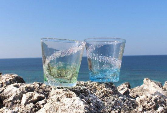 花筏　水 - RYUKYU GLASS WORKS 海風