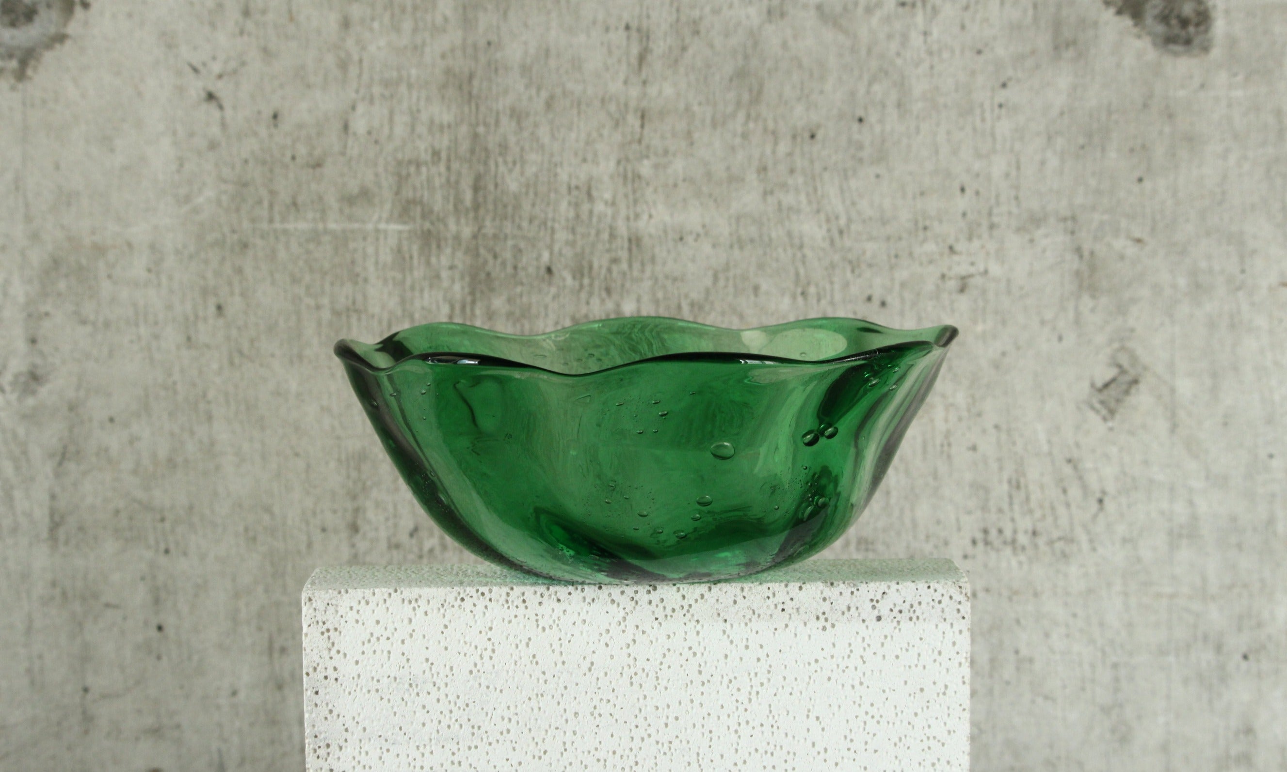 琉球ガラスの海風 モールボール大 緑 オンラインストア 人気商品