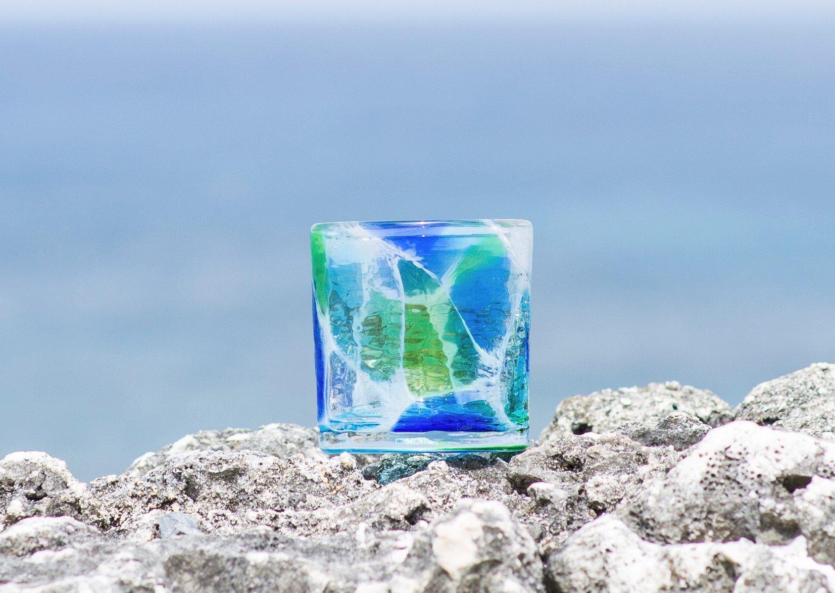 海想　青 - RYUKYU GLASS WORKS 海風