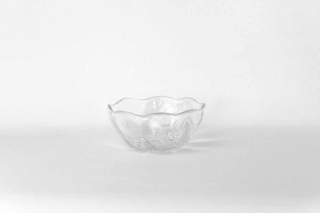 モール小鉢（丸）　クリア - RYUKYU GLASS WORKS 海風